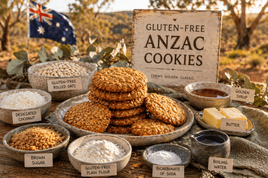 gluten-free anzac cookies