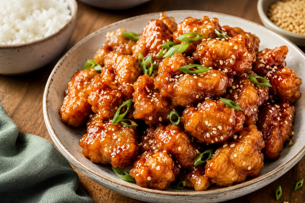 honey sesame chicken