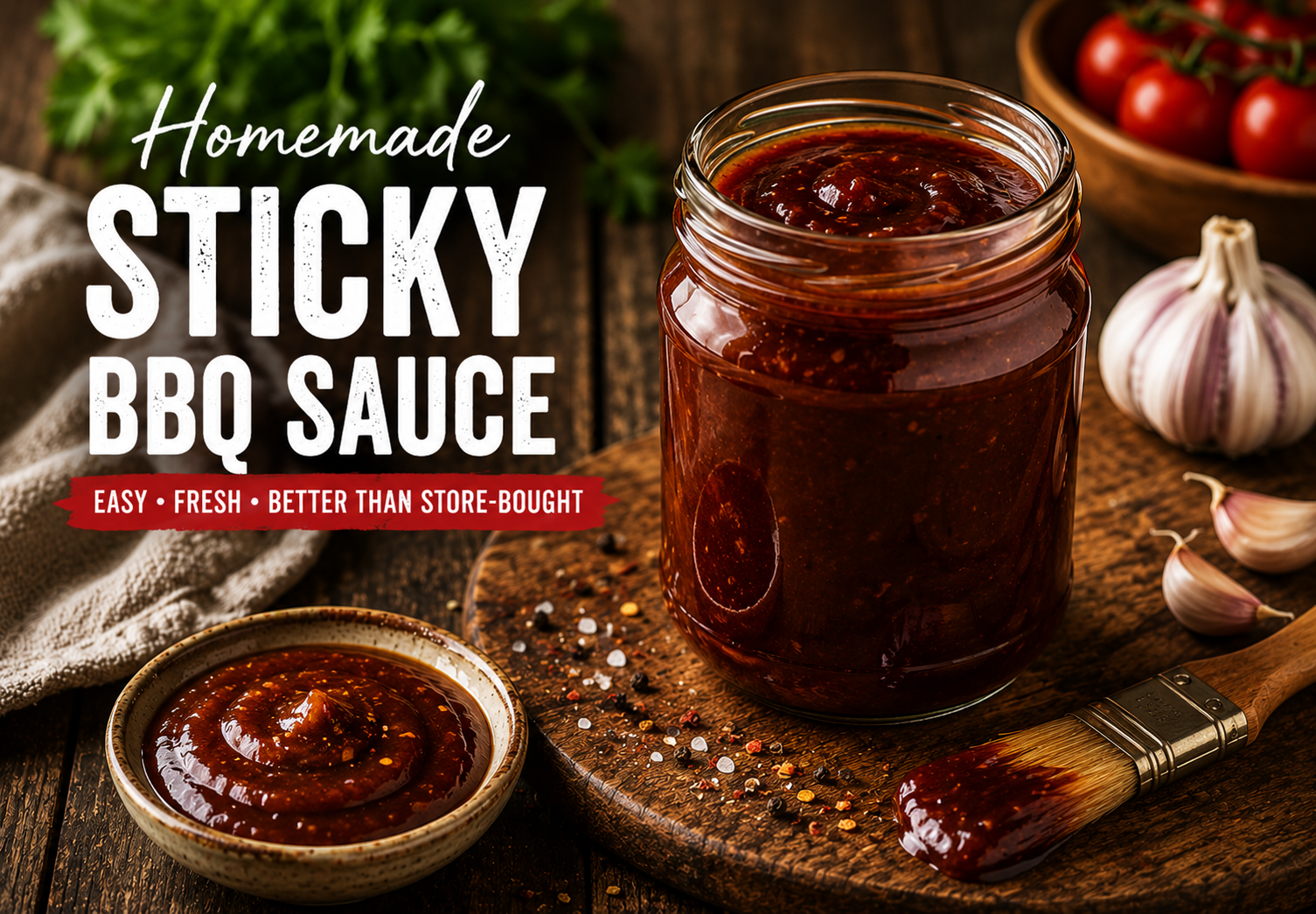 Sticky BBQ sauce