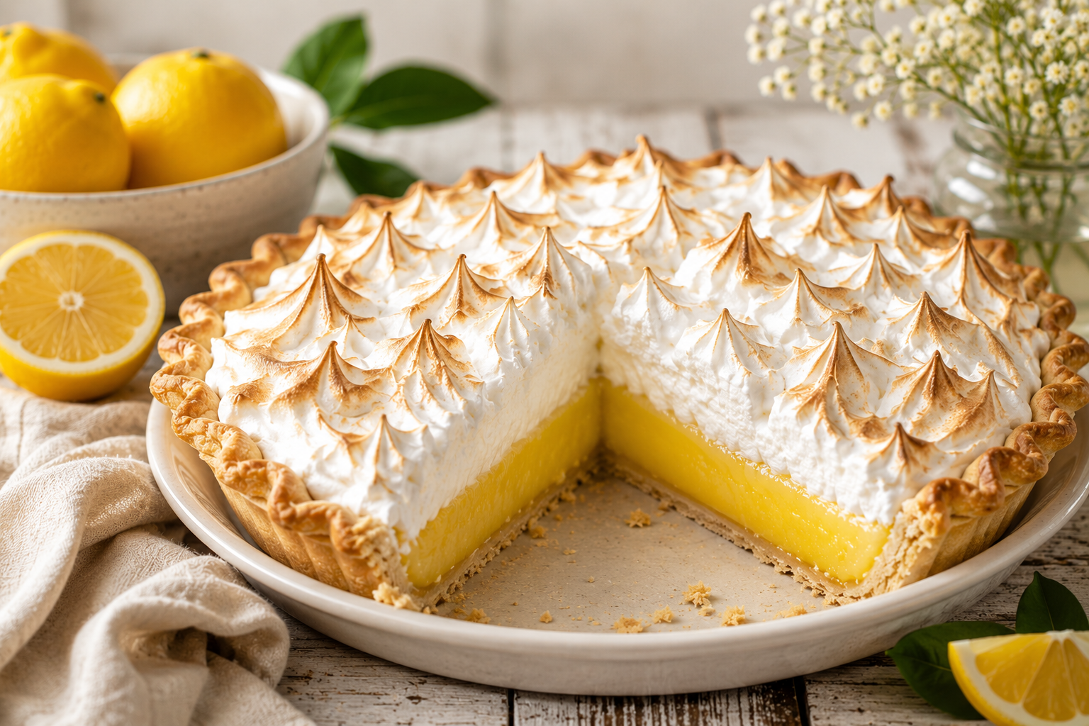 Old-fashioned Lemon Meringue Pie