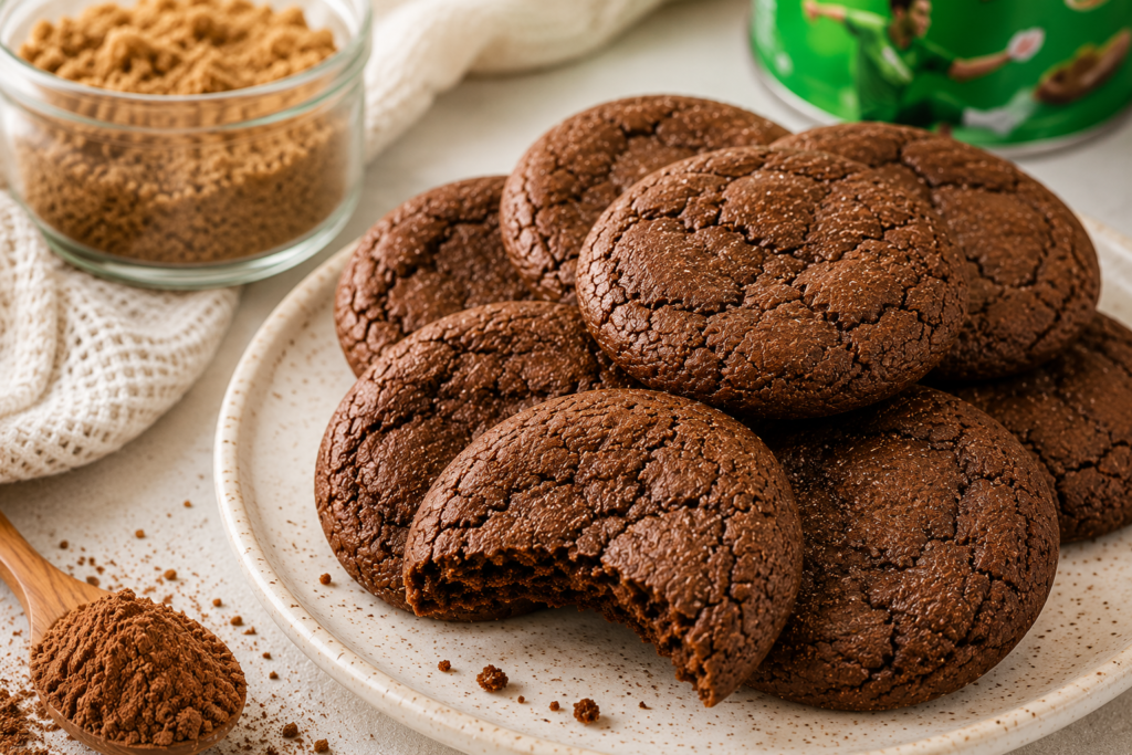 3 Ingredient Milo cookies
