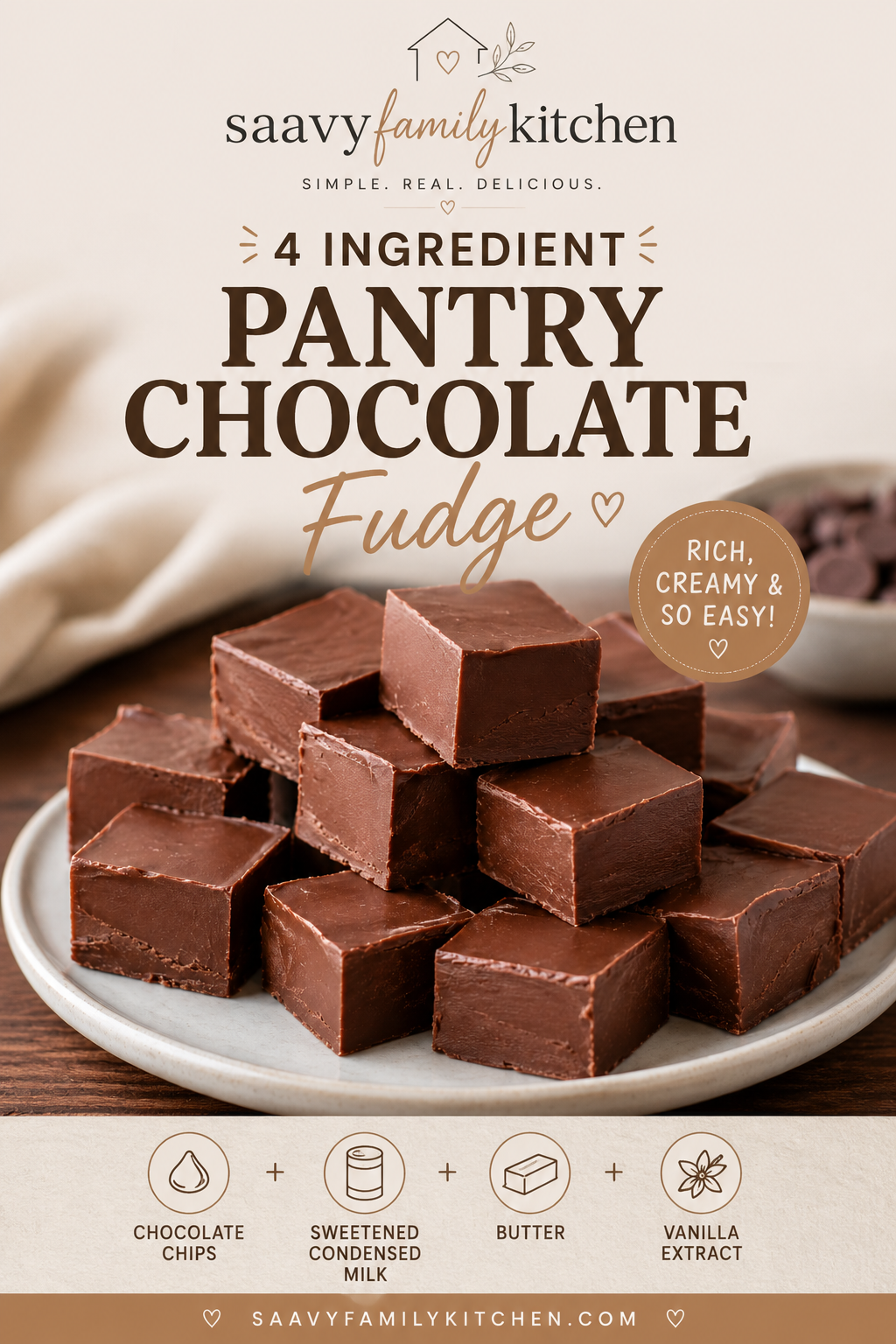 Pantry Chocolate fudge