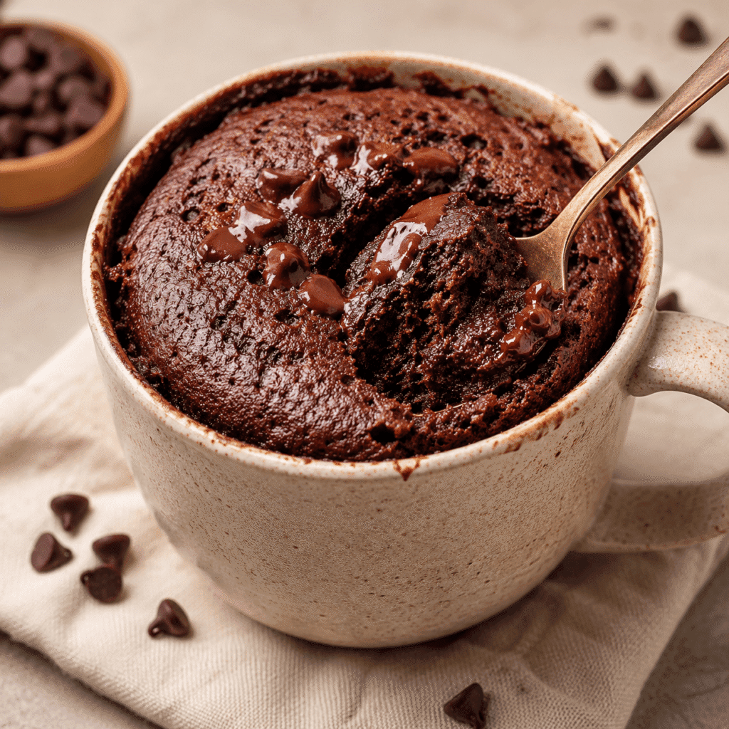 1 Minute Chocolate Mug Cake