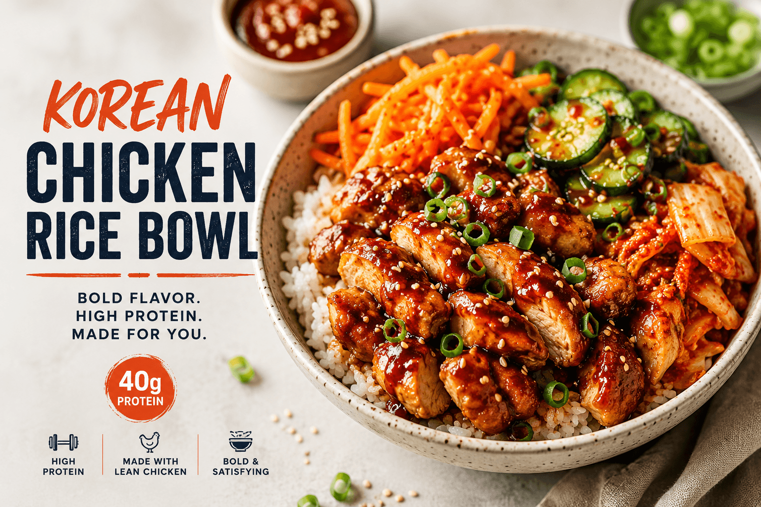 Korean Chicken Bowl