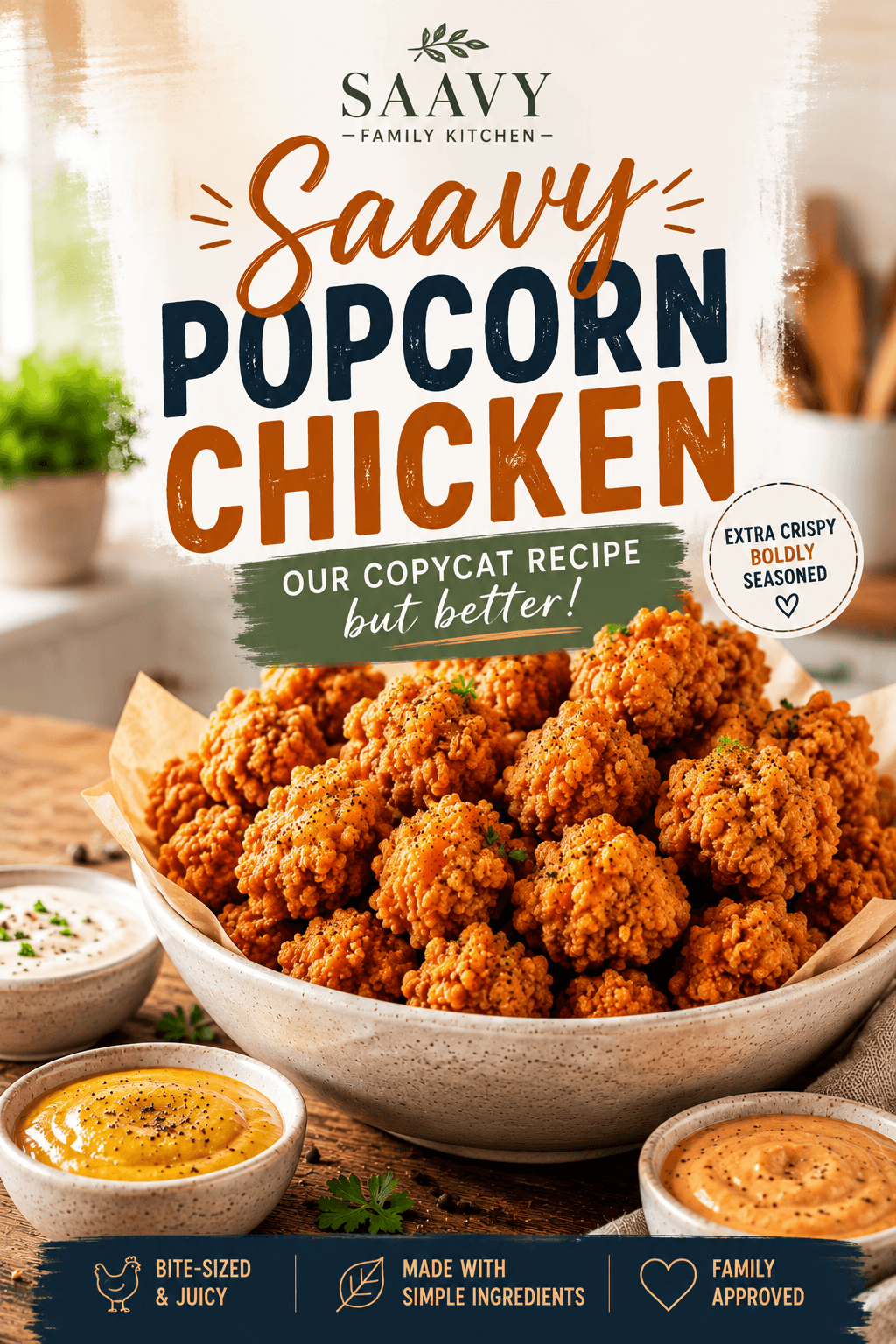 Saavy Popcorn Chicken