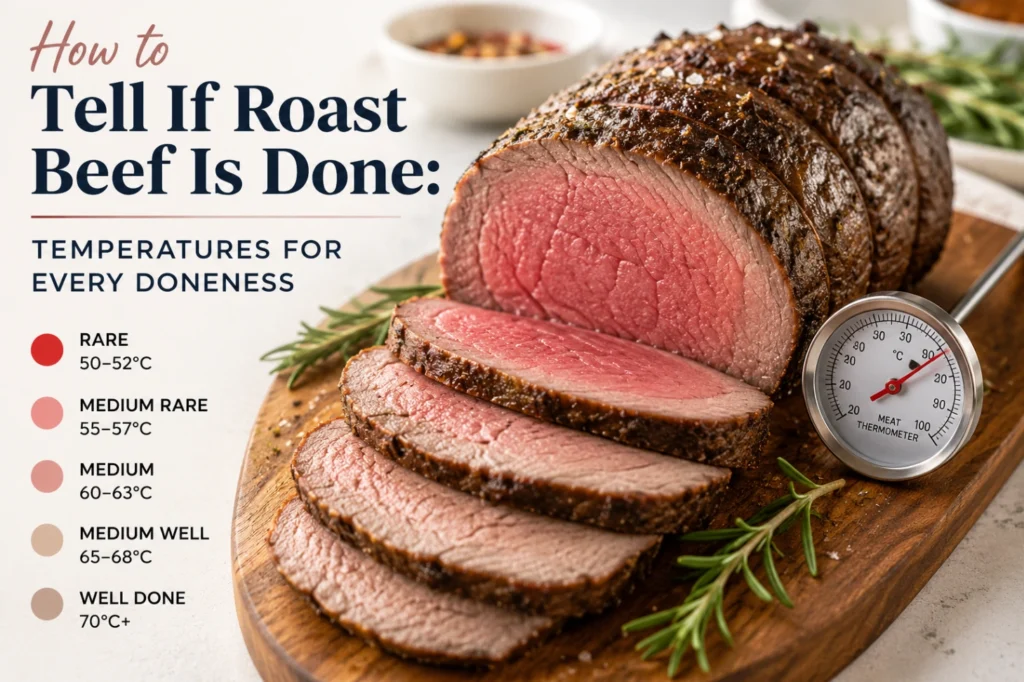 How to tell if Roast Beef is Done