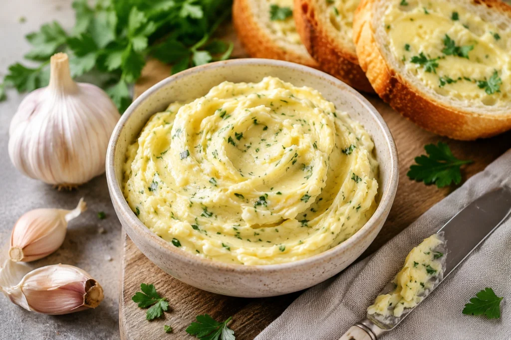 Easy Homemade Garlic Butter